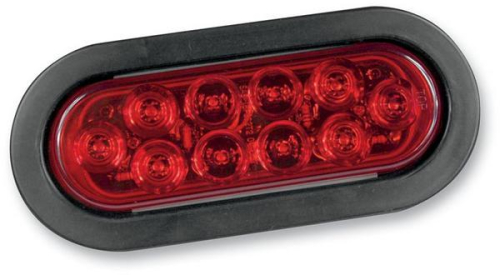 Wesbar - Wesbar Waterproof LED Oval Grommet Mount Taillight - 273561