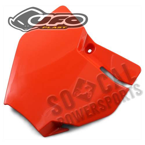 UFO Plastics - UFO Plastics Front Number Plate - Orange - KT04074-127
