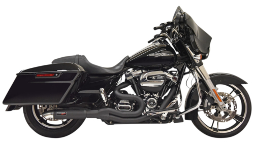 Bassani Manufacturing - Bassani Manufacturing Road Rage II 2:1 Mid-Lenght Exhaust System - Black - 1F88B