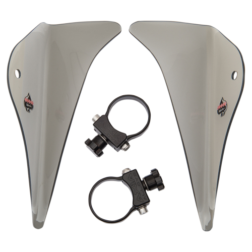 Klock Werks - Klock Werks Windshield Flare Wings - Tint - KWW-05-0426-T