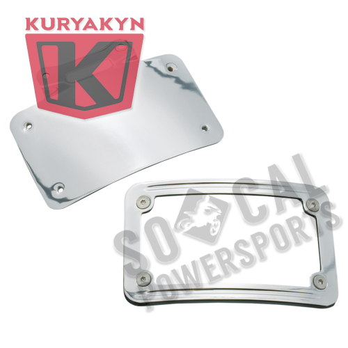 Kuryakyn - Kuryakyn Metric License Plate Frame - 9157