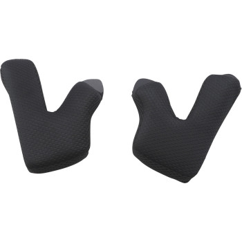 100% - 100% Cheek Pads for Status Bicycle Helmet - Sm/XL - Black - 89035-00002