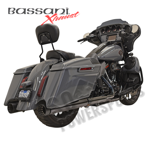 Bassani Manufacturing - Bassani Manufacturing CVO 4in DNT Mufflers - 1F73DNT5
