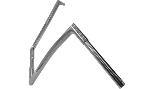 Fat Baggers, Inc. - Fat Baggers, Inc. 1-1/4in. EZ Install Flat Top Handlebars - Chrome - 708016