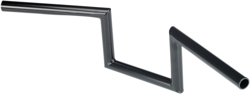 Biltwell Inc. - Biltwell Inc. 1in. Zed Slotted Handlebar - Black Electroplated - 6010-2016