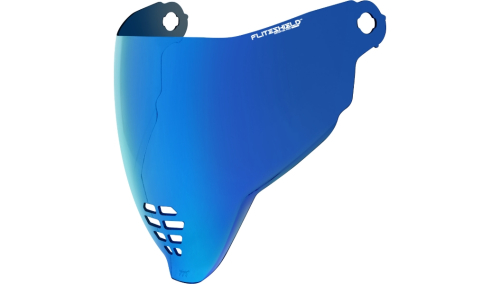 Icon - Icon Fliteshield Replacement Fog Free Shield for Airflite Helmets - RST Blue - 0130-1080