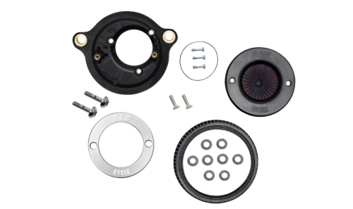 S&S Cycle - S&S Cycle Air Stinger Stealth Air Cleaner Kit - Chrome - 170-0714A