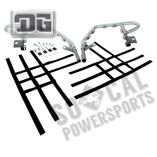 DG Performance - DG Performance Alloy Nerf Bars - Alloy Bar - Black Web - 60-2470