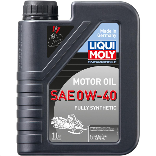 Liqui Moly - Liqui Moly 4T Synthetic Snowmobile Motor Oil - 0W-40 - 1L. - 20148