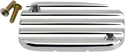 Joker Machine - Joker Machine Hydraulic Clutch Mater Cylinder Cover - Finned - Chrome - 08-005C