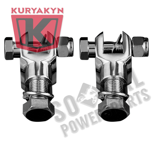 Kuryakyn - Kuryakyn Peg Mount Clevises - 1/2in.-20 Mounting Bolt - 8015
