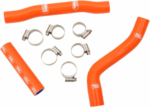 Moose Racing - Moose Racing Radiator Hose/Clamp Kit - Orange - MBU-KTM-80-OR