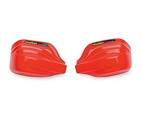 Maier Mfg - Maier Mfg ATV Woods Pro Plastic Handguards - Red - 595342