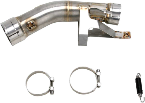 Akrapovic - Akrapovic Optional Link Pipe for Slip-On Line Exhaust - Stainless Steel - L-K10SO4/1
