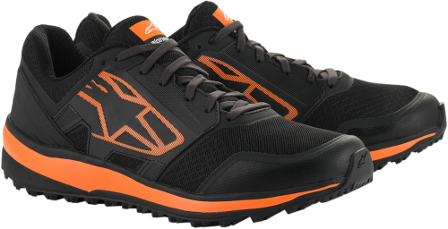 Alpinestars - Alpinestars Meta Trail Shoes - 2654820-14-8.5 - Black/Orange - 8.5