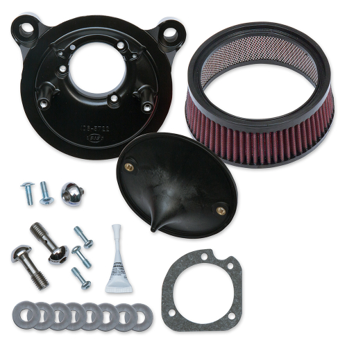 S&S Cycle - S&S Cycle Super Stock Stealth Air Cleaner Kit for Stock Engines - 170-0300B