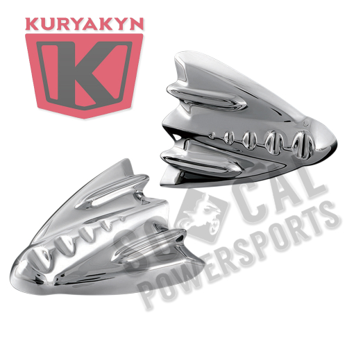 Kuryakyn - Kuryakyn Inner Fairing Cover Plate - Chrome - 3767
