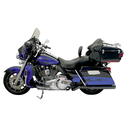 Bassani Manufacturing - Bassani Manufacturing Pseudo Left Side Road Rage II B1 Muffler - Black Ceramic with Black End Cap - 1F59RB