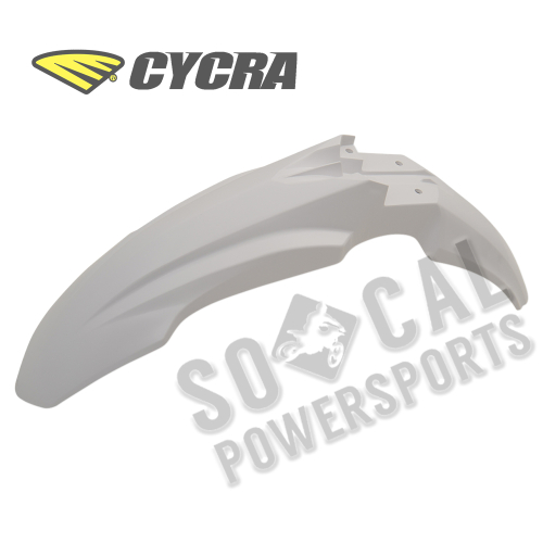 Cycra - Cycra Performance Front Fender - White - 1CYC-1503-42