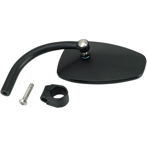 Biltwell Inc. - Biltwell Inc. Teardrop Utility Mirror with Clamp On Mount for 7/8in. Bar - Black - 6504-578-131