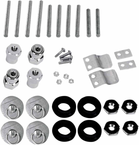 Saddlemen - Saddlemen S4 Quick-Disconnect Saddlebag Docking Post and Fastener Kit - 3501-0337