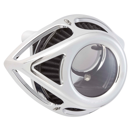 Arlen Ness - Arlen Ness Clear Tear Series Air Cleaner Kit - Chrome - 18-988