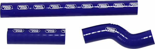 Moose Racing - Moose Racing Race Fit Radiator Hose Kit without Clamps - Blue - HUS-40-BL