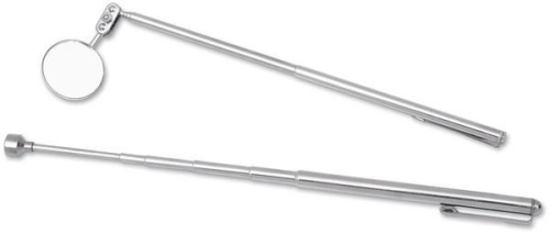 Performance Tools - Performance Tools Two-Piece Magnetic Pick-Up Tool and Inspection Mirror Set - 1478
