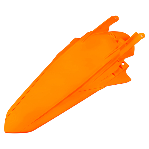 UFO Plastics - UFO Plastics MX Rear Fender - Neon Orange - KT04091-FFLU