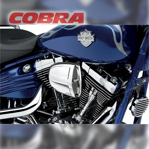 Cobra - Cobra PowrFlo Air Intake Kit - Chrome - 606-0103