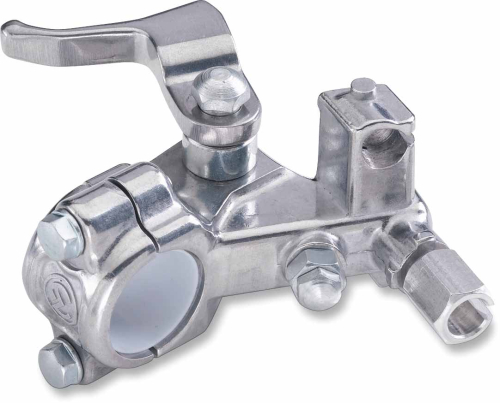 Moose Racing - Moose Racing Standard Clutch Perch with Hot Start Lever - Polished - 1RDHB77