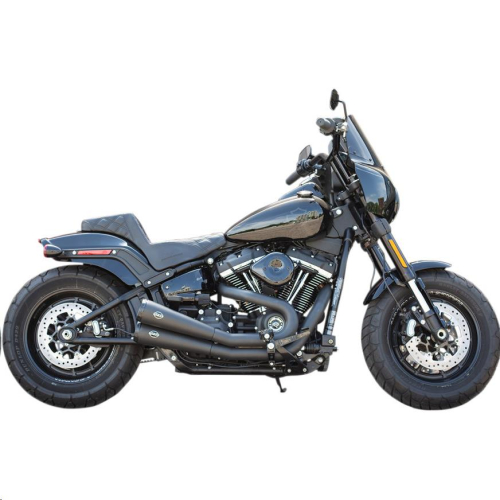 S&S Cycle - S&S Cycle Grand National 2-Into-2 Exhaust Systems 50-State - Black ceramic - 550-0815A
