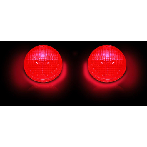 Custom Dynamics - Custom Dynamics Turn Signal Lenses - Red - CD-TSLHK-RED