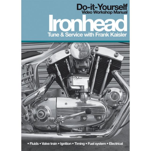 LowBrow Customs - LowBrow Customs Ironhead Sportster Tune & Service DVD with Frank Kaisler - 001547