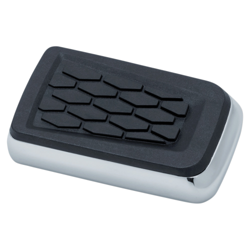 Kuryakyn - Kuryakyn Hex Brake Pedal Pad - Chrome - 5916
