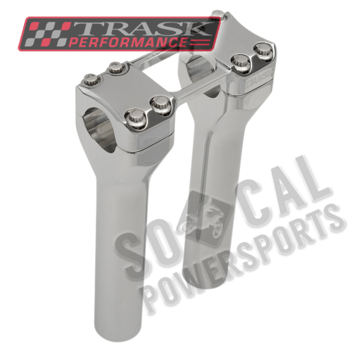 Trask Performance - Trask Performance Assault Risers for 1-1/4in. Handlebars - 8in. - Chrome - TM86018PO