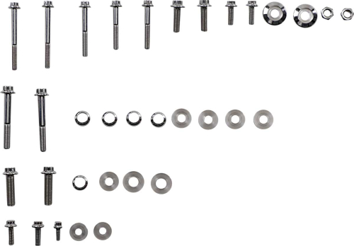 Diamond Engineering - Diamond Engineering 12-Point Custom Transformation III Kit - Polished Stainless Steel - PB637S