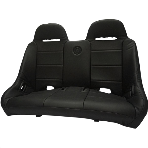 BS Sand - BS Sand Extreme Front/Rear Bench Seat - Straight - Black - EXBEBKSTX