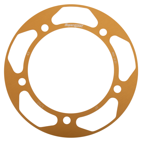 Supersprox - Supersprox Edge Disc Insert - 43T Rear Sprocket - Gold - RACD1792-43-GLD