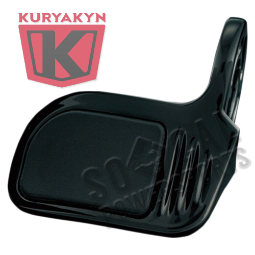 Kuryakyn - Kuryakyn Contoured IOS-Throttle Boss - Right Side - Gloss Black - 6314