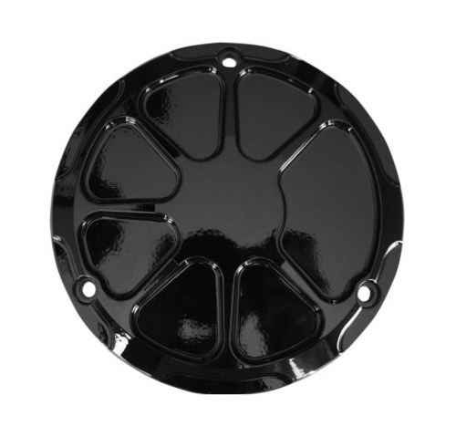 LA Choppers - LA Choppers Derby Cover - Decadent Black Powdercoat - LAF43002B
