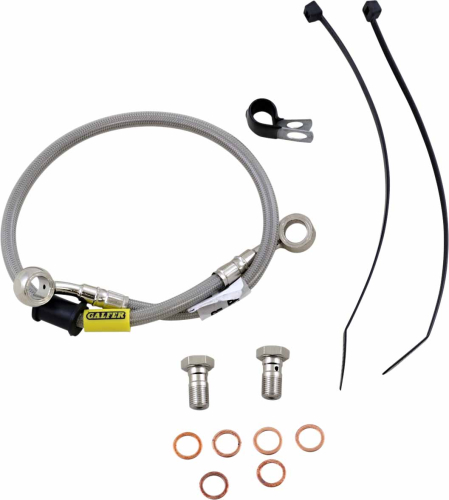 Galfer Brakes - Galfer Brakes Stainless Steel Rear Hydraulic Brake Line Kit - FK003D930R