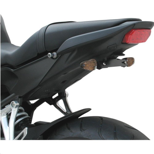 Targa - Targa Tail Kit with LED Turn Signals - Black/Clear - 22-171LED-L
