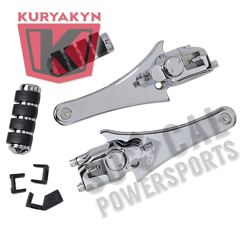 Kuryakyn - Kuryakyn Adjustable Passenger Pegs - 4353