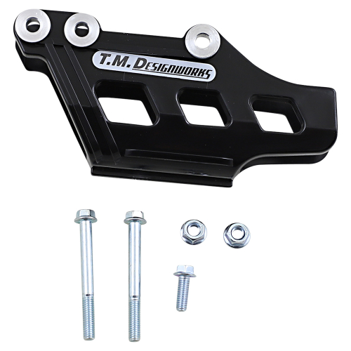 T.M. Designworks - T.M. Designworks Dirt Cross Polifibar Rear Chain Guide Shell - Black - RCG-SCR-BK