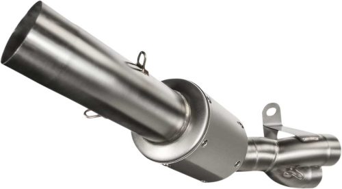 Akrapovic - Akrapovic Track Day Link Pipe with Resonator - Stainless Steel - L-K10R12/TD