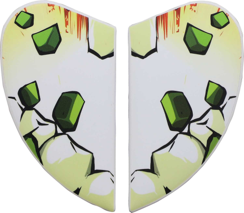 Icon - Icon Sideplates for Airframe Pro Helmets - Grenadier Green - 0133-1386