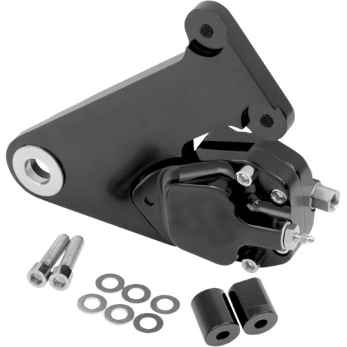 GMA Engineering - GMA Engineering 2-Piston Custom Rear Brake B-Caliper Kit - Smooth Black - GMA-205SB