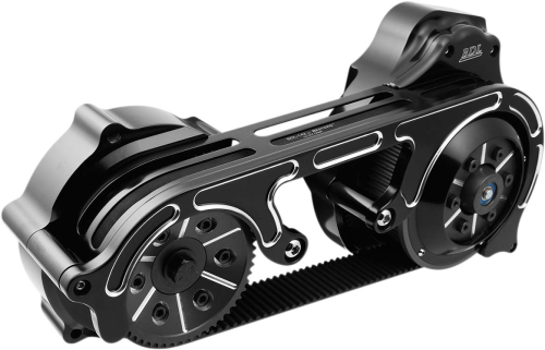 Belt Drives Ltd - Belt Drives Ltd 2in. Open Belt Drive Kit - Black - TC2PSH-2-B