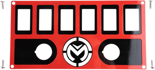 Moose Utility - Moose Utility Dash Plate - Red - 400-1209-PU